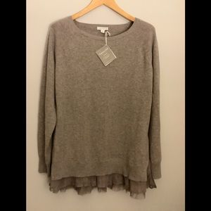 New Garnet Hill Cashmere Sweater